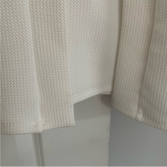 Espresso White Layered Special Occasion Dress Size M - Picture 6 of 10